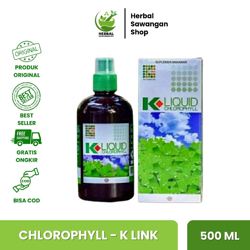 klorofil k link chlorophyll original minuman kesehatan tubuh
