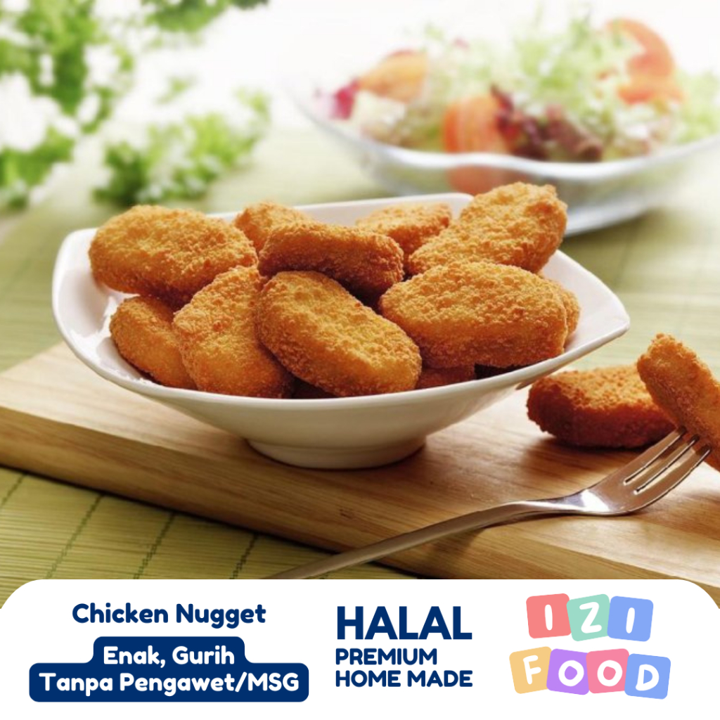 

CHICKEN NUGGET NO MSG / NUGET AYAM NO PENGAWET HALAL