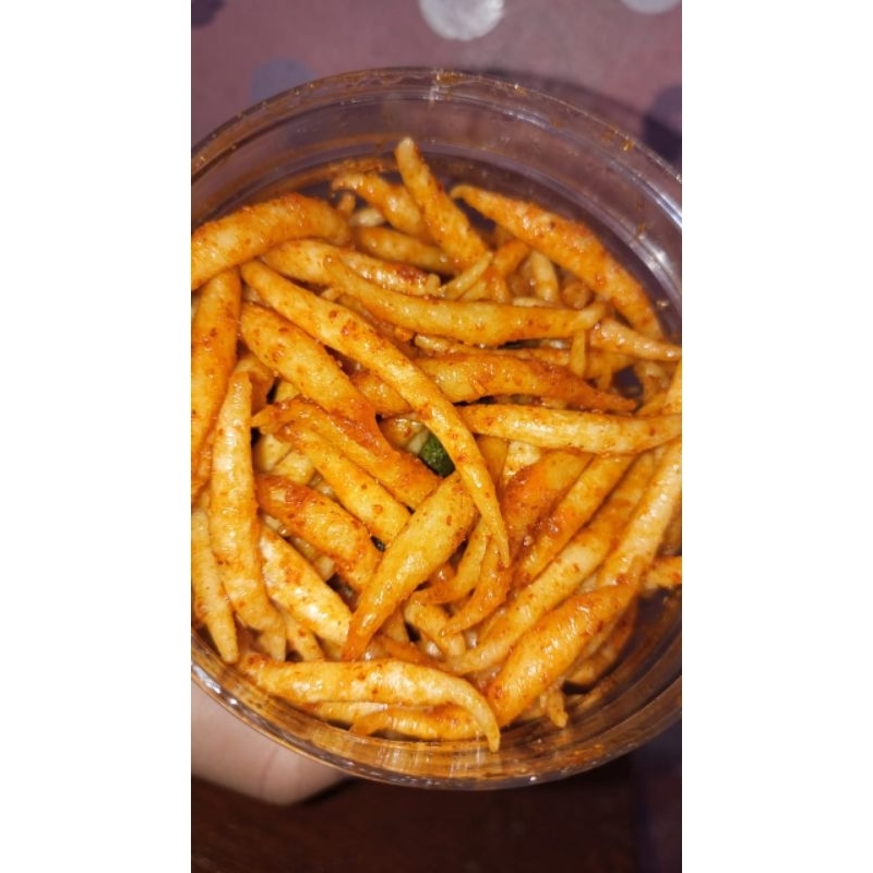 

citruk pedas/citruk pedas daun jeruk kriuk gurih