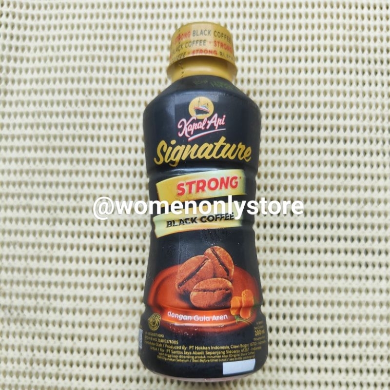 Kapal Api Signature Minuman Kopi Instan Botol