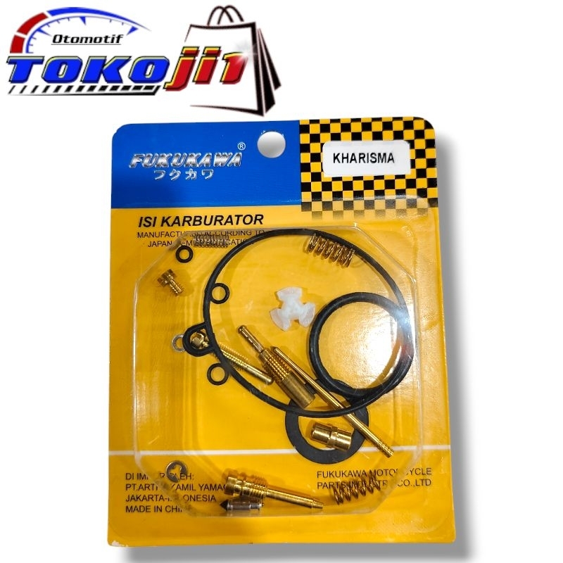 REPAIR KIT ISI KARBURATOR KARISMA SUPRA X125 ORIGINAL FUKUKAWA
