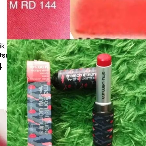 Original Lipstick Shu Uemura Maison Kitsune Matte Lipstick