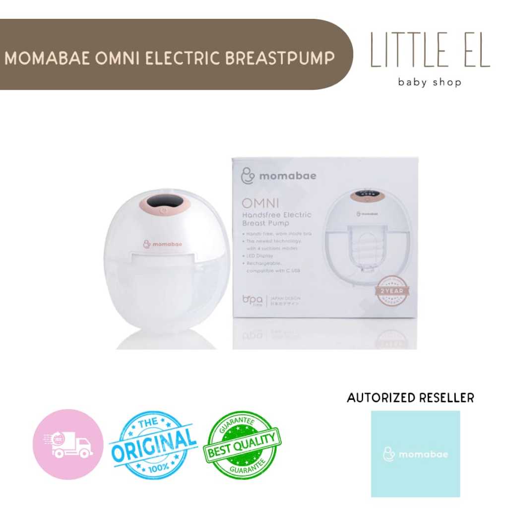 Momabae Omni Pompa ASI Elektrik Handsfree Breast Pump - POMPA ASI Electric Omni Momabae