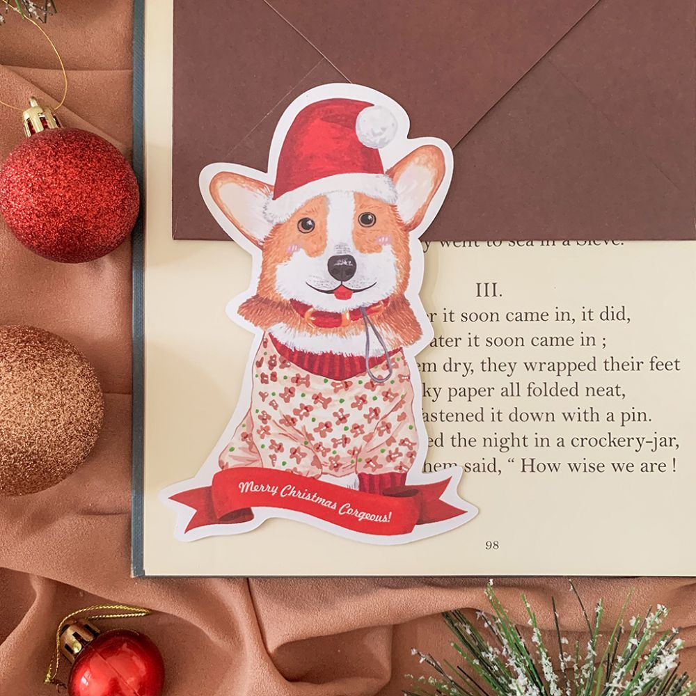 

STAMP AND PAPERS Christmas Anabul Greeting Card / Kartu Ucapan Natal