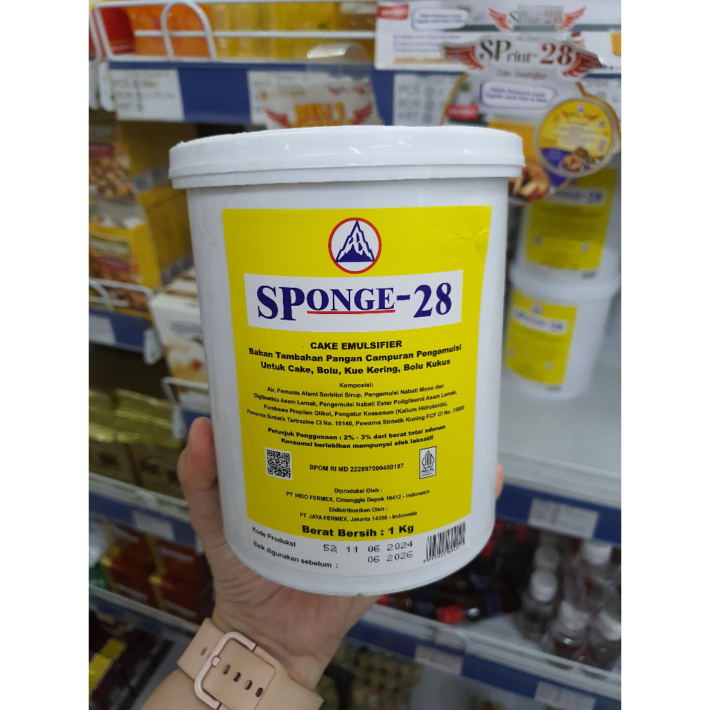 

SPONGE 28 CAKE EMULSIFIER 1KG
