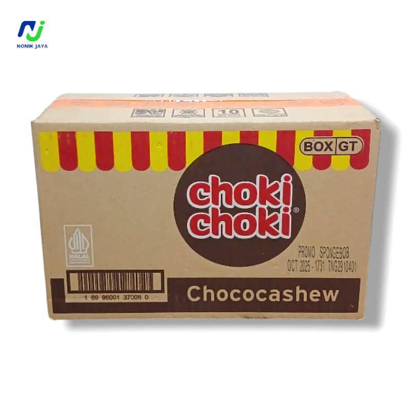 

Choki Choki Cashew Karton Isi 9 Box(Perbox Isi 20 Bks)