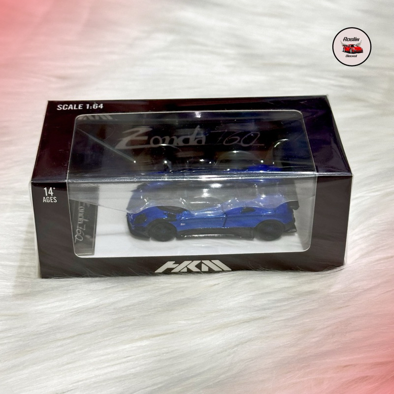 Diecast 1:64 HKM - Pagani Zonda 760 Blue Black