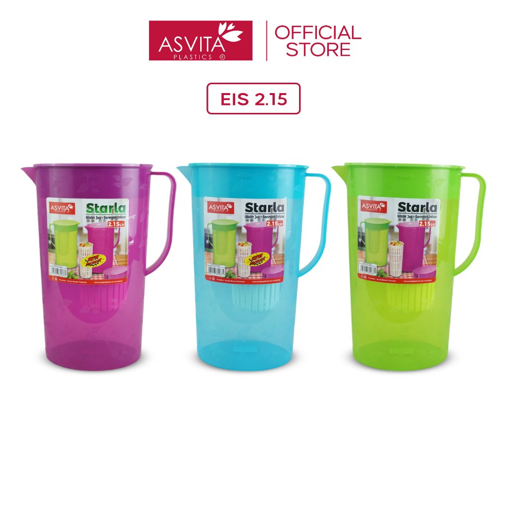 ASVITA Teko Air Starla Diffuser 2.15L Eskan Water Jug Food Grade EIS 2.15