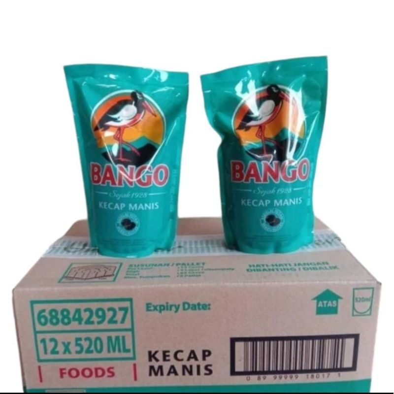 

BANGO Kecap Manis / 520 ml / Dus