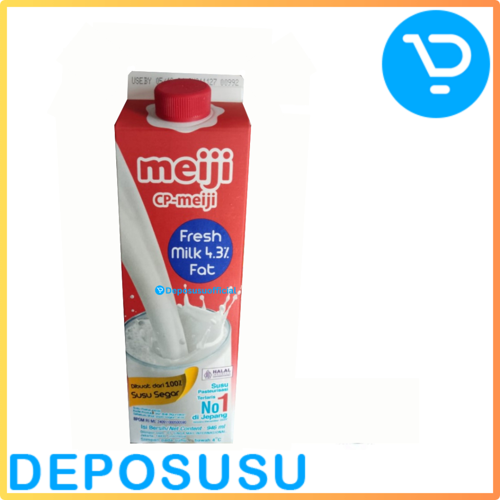 

Meiji Pasteurized Fresh Milk Import Japan Deluxe Milk Susu Segar terlaris di Jepang Cp Meiji Pasteurisasi