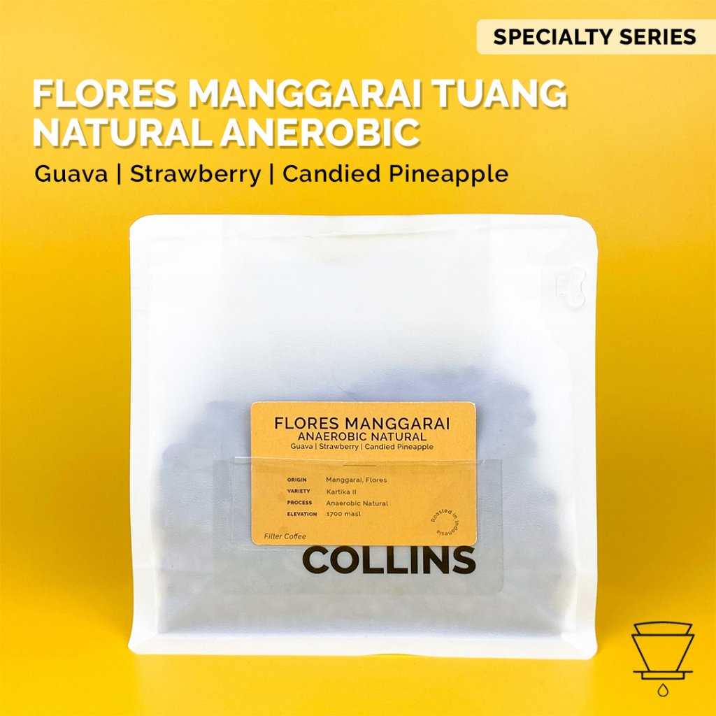 

FLORES NATURAL ANAEROB TUANG COFFEE | Specialty Coffee | Collins Roasters | Biji Kopi