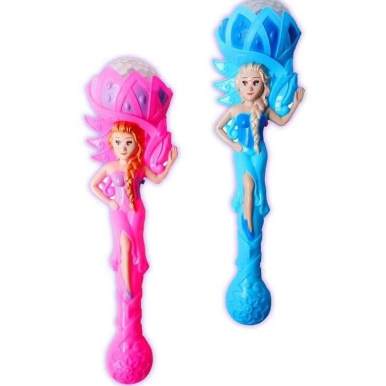 [MURAH]mainan Tongkat frozen musik+lampu/Mainan lampu stick tongkat disko frozen/Mainan frozen