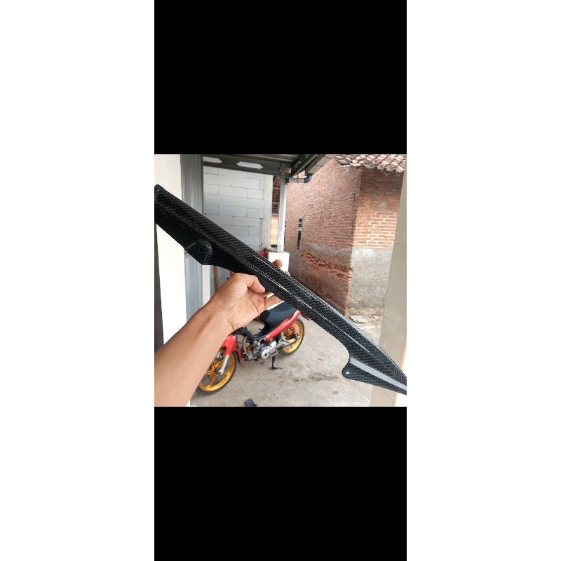 tutup rantai RX King carbon kevlar