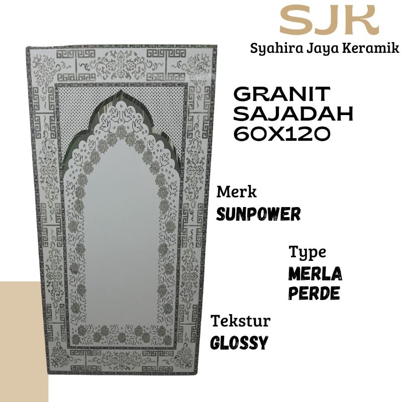 GRANIT SAJADAH SUN POWER 60X120 MALDA PERDE KW 1