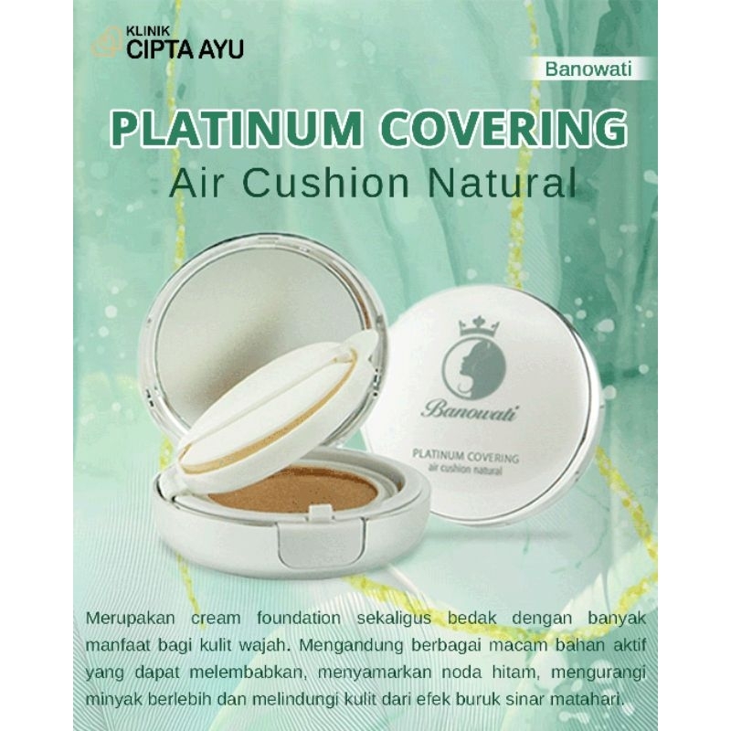 Platinum Covering Air Cushion Natural