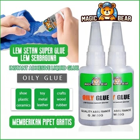 

LEM SETAN SUPER GLUE/ LEM SERBAGUNA 50 GRAM