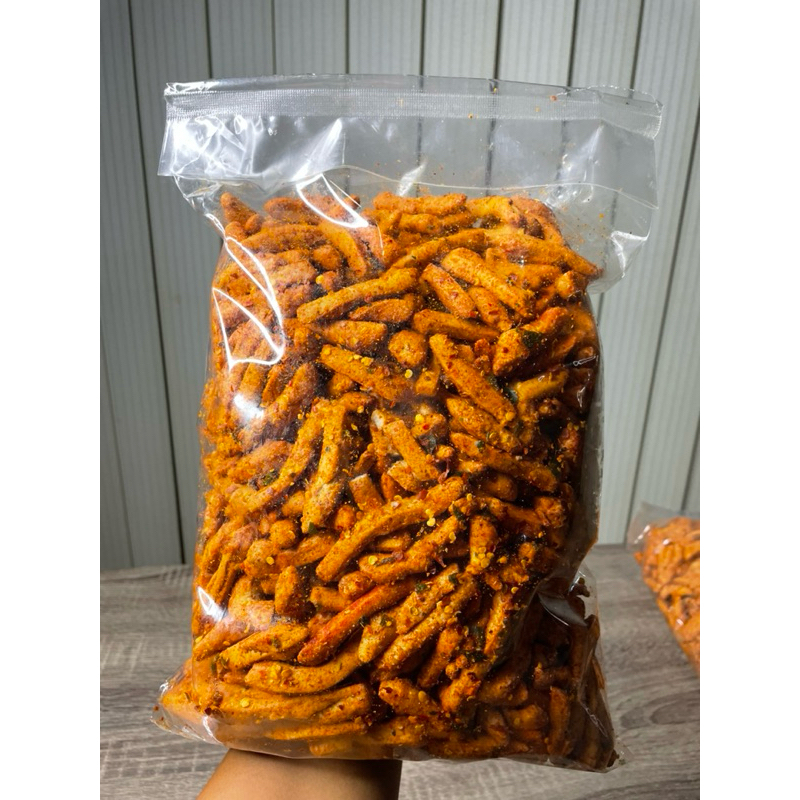 

Basreng 1Kg Extra Daun Jeruk Pedas Dan Original