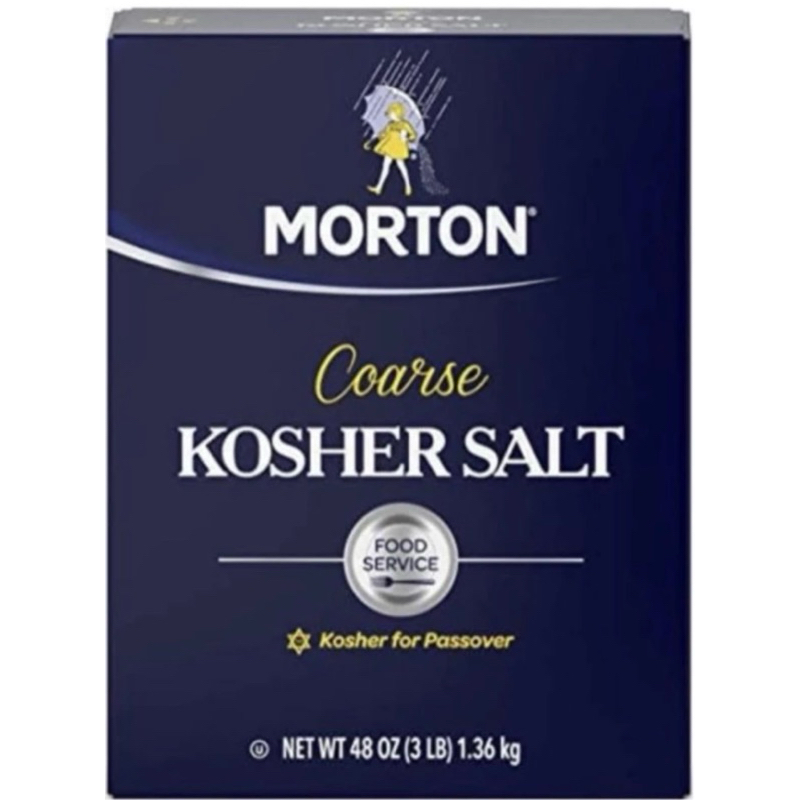

MORTON COARSE COSHER SALT - REPACKED - 100 % ORIGINAL FROM USA