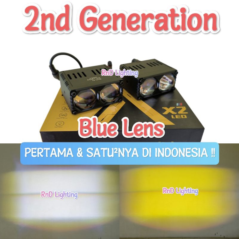 { Iklan Single Color } Senlo X2 Plus V3 BLUE LENS 2nd Generation Premium Lampu Tembak