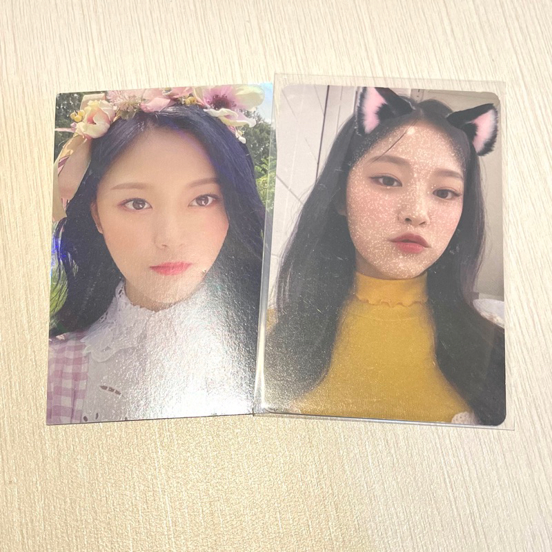 (swipe for condi) clearance sale loona loossemble hyunjin pc photocard holo cz bunga & cd hula hoop 