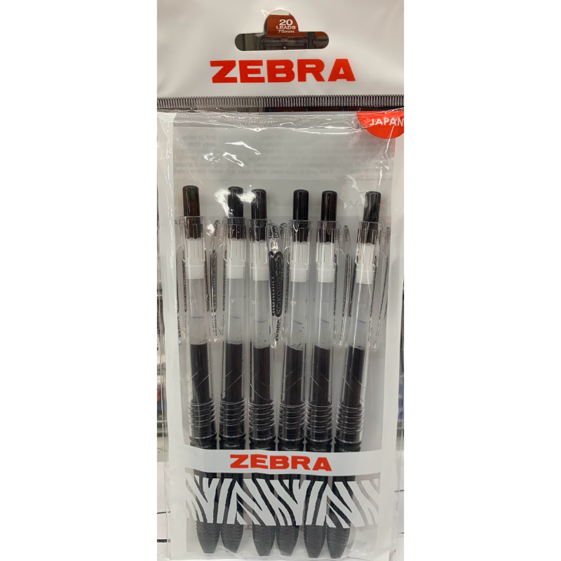 

ZEBRA KOKORO BLACK 0,5 SET 6