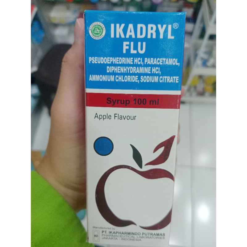 Ikadryl flu syr 100ml