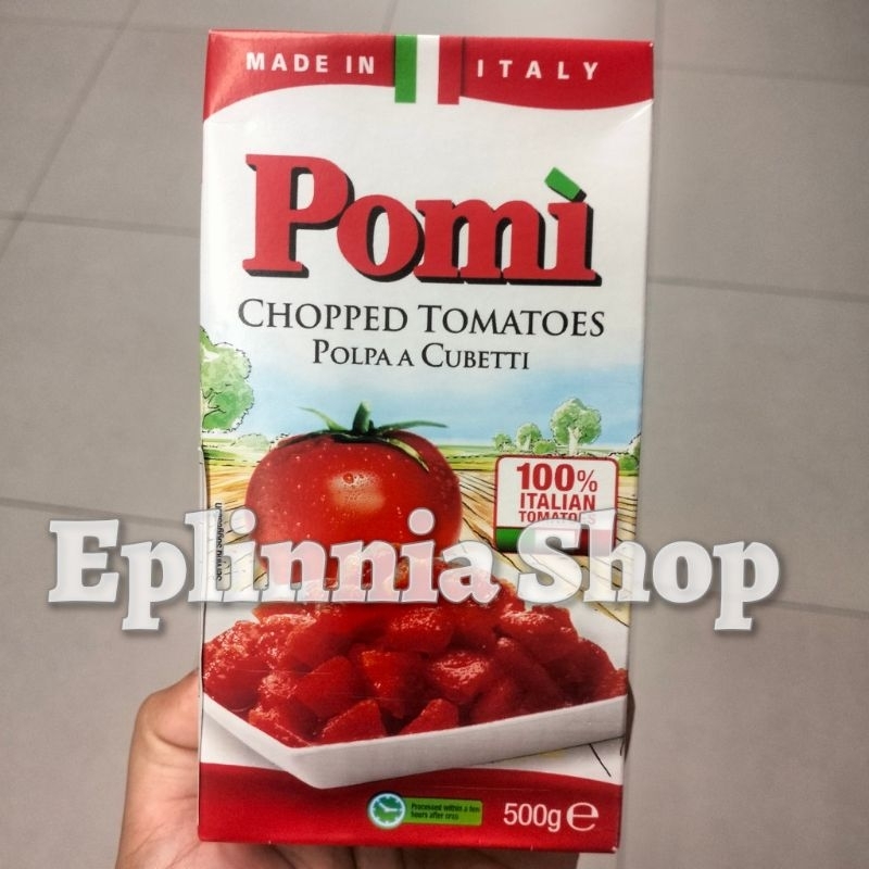 

Pomi Chopped Tomatoes 500 gr - Tomato Tomat