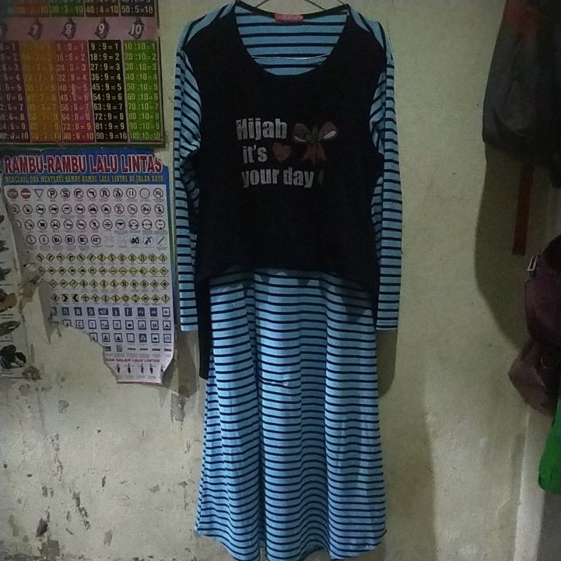 Preloved PL Long Tunik Kids Catherine