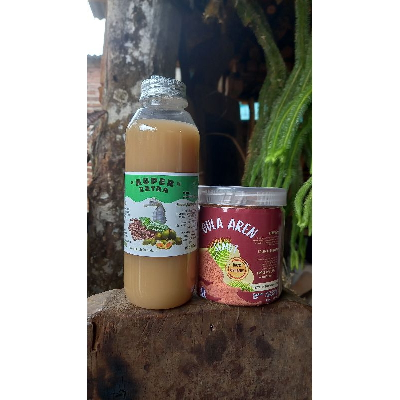 

Kuper extra KL 500ml dan 1 gula aren organik