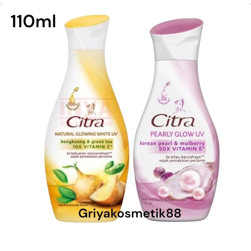 CITRA Body Lotion 110ml | Lotion pemutih Citra