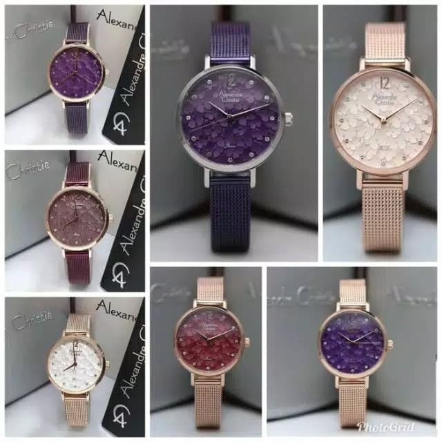 Jam Tangan Wanita Alexandre Christie AC2728 AC 2728 Original Garansi Resmi 1 Tahun