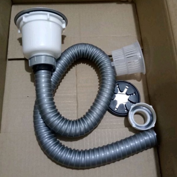 SIAPKIRIM Paket Murah Selang Bak cuci Piring Dan Afur PVC Selang Bak cuci Piring