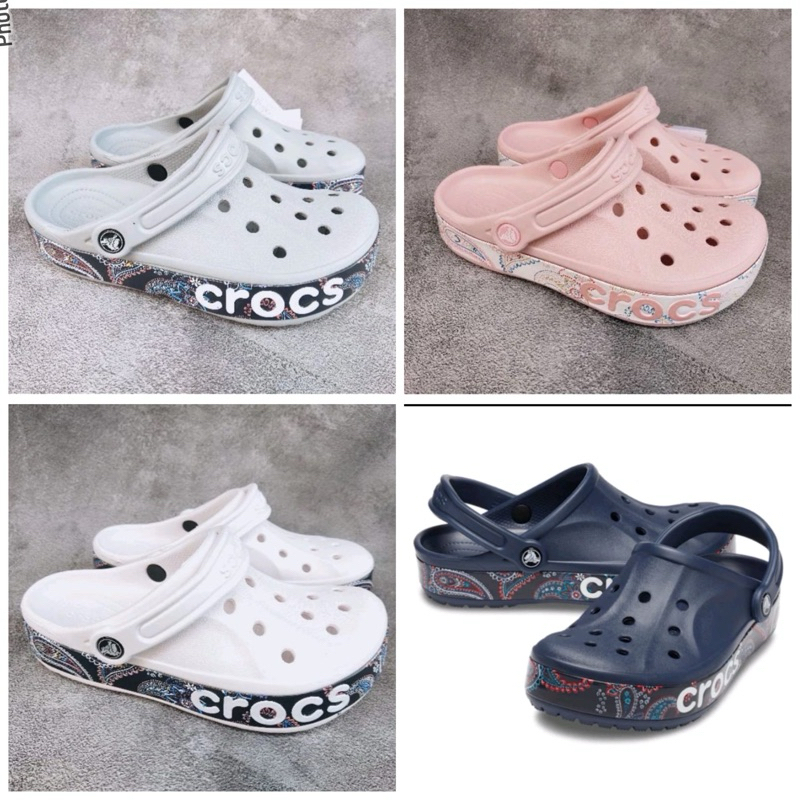 TERMURAH Sendal crocs bayaband graphic II clogs / croc / clog / baya band / graphic 2 / sandal karet