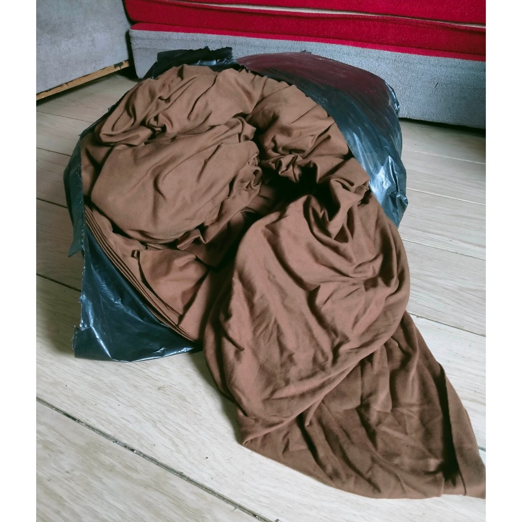 Bahan Cotton Combed Super Soft 24s ada 8,2 KG