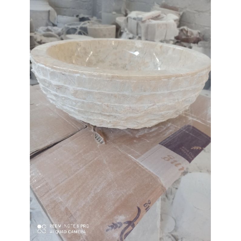 wastafel batu marmer marmo