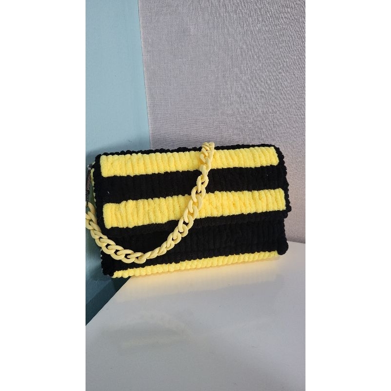 Knitting Bag chenille