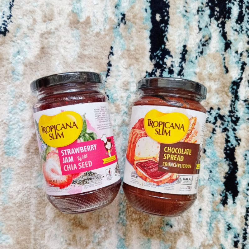 

Tropicana Slim Selai Strawberry - Selai Cokelat 375 gr