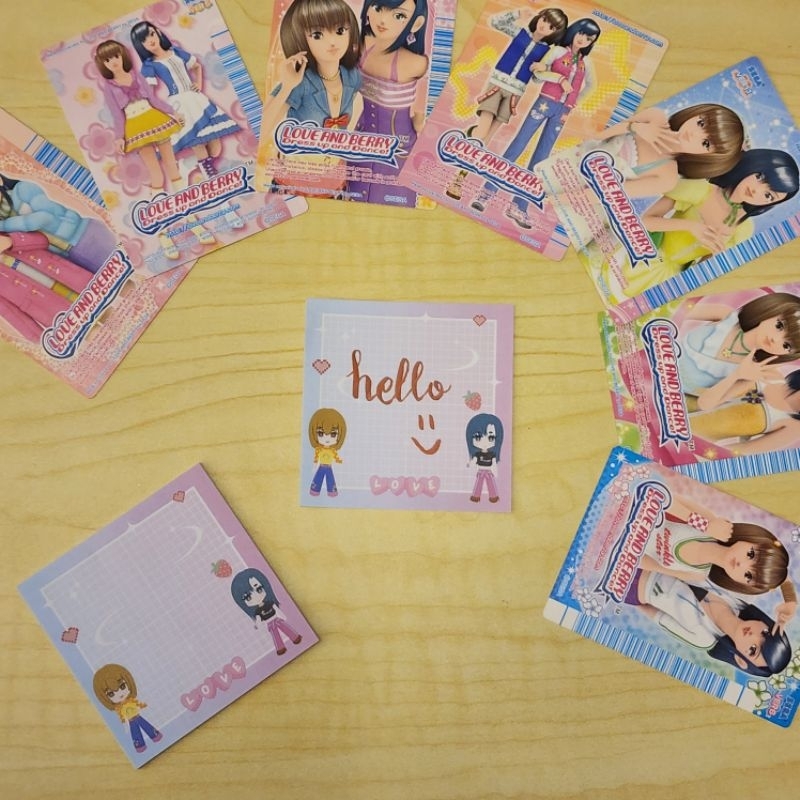 

Fanmade Love And Berry Memopad