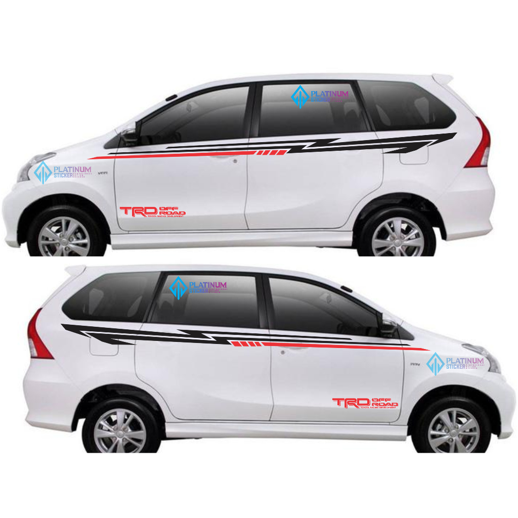 Stiker sticker mobil avanza | stiker list body mobil avanza xenia terlaris