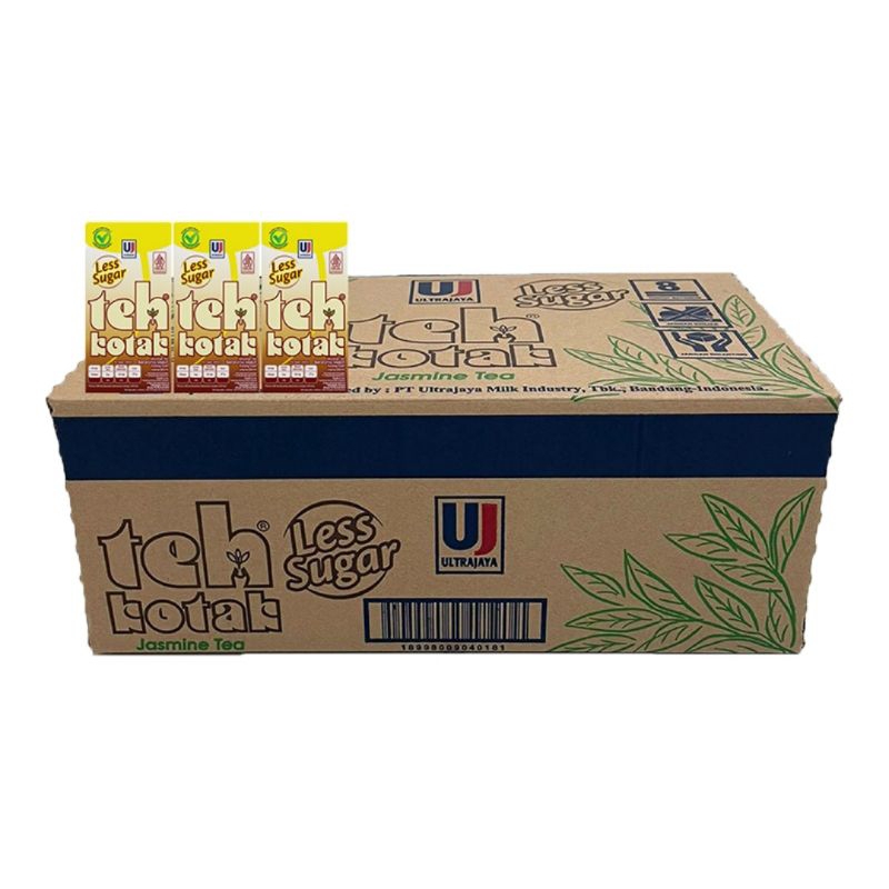 

ULTRA TEH KOTAK Less Sugar Jasmine Tea Karton 24 x 300 ml