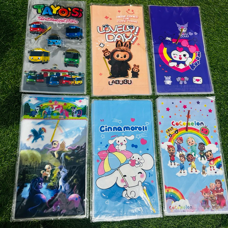 

Plastik Ulang Tahun / OPP Party Bag / Goodie Bag / Plastik Bingkisan Snack Ultah ( 10lmbr )