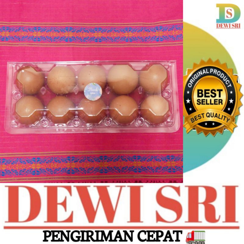 

1 Pack Telur Ayam Horen Fresh/Baru isi 10 Butir