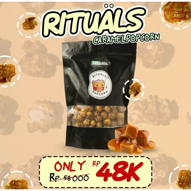 

Rituäls popcorn caramel large - home Made by Willy kun