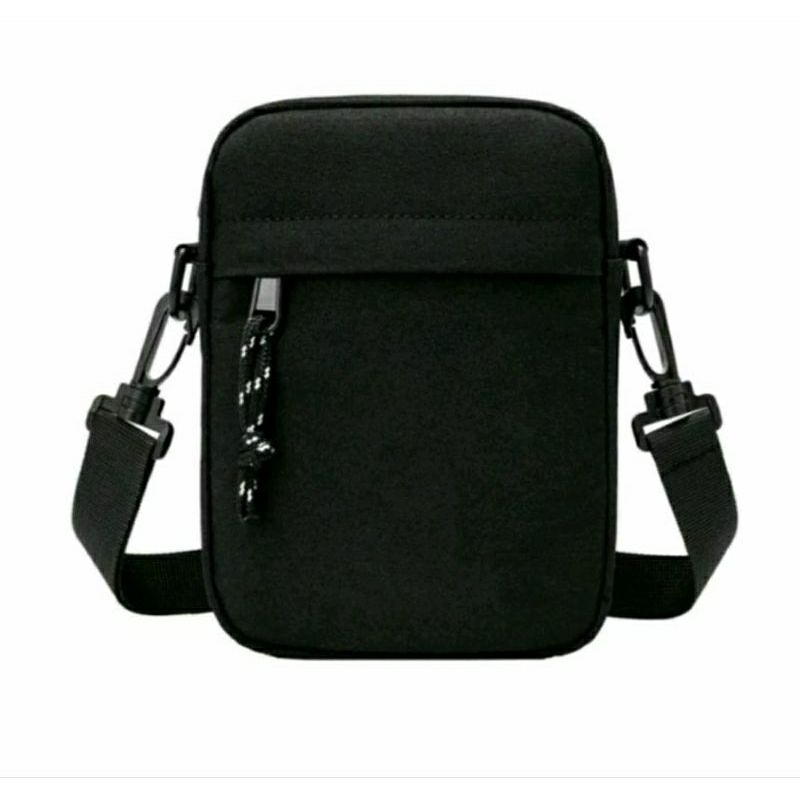 Tas Selempang Pria - Sling Bag Pria Polos Hitam - Tas Multifungsi