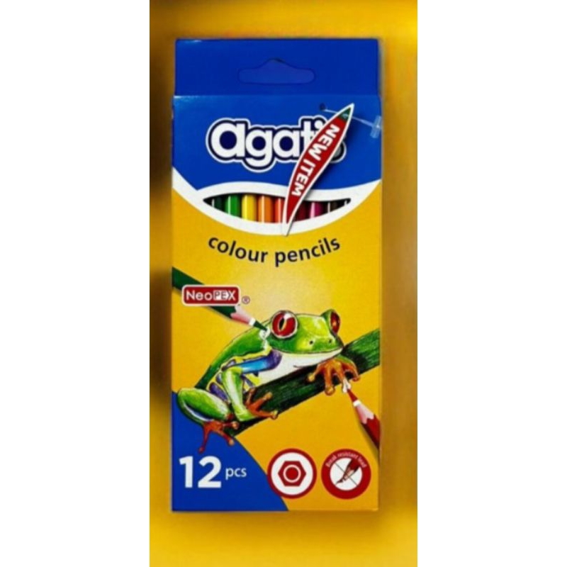 

Pensil warna agatis 12