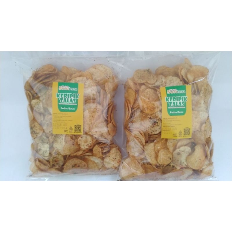 

Keripik Talas Pedas 500gr