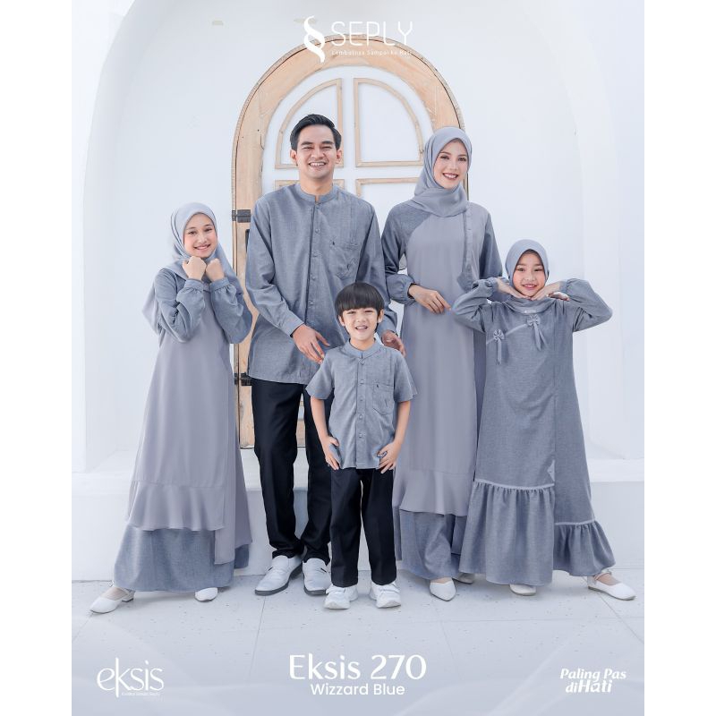 [PRE-ORDER] SARIMBIT KELUARGA EDISI LEBARAN Seply//Meyra//Eksis 270 wizzard blue