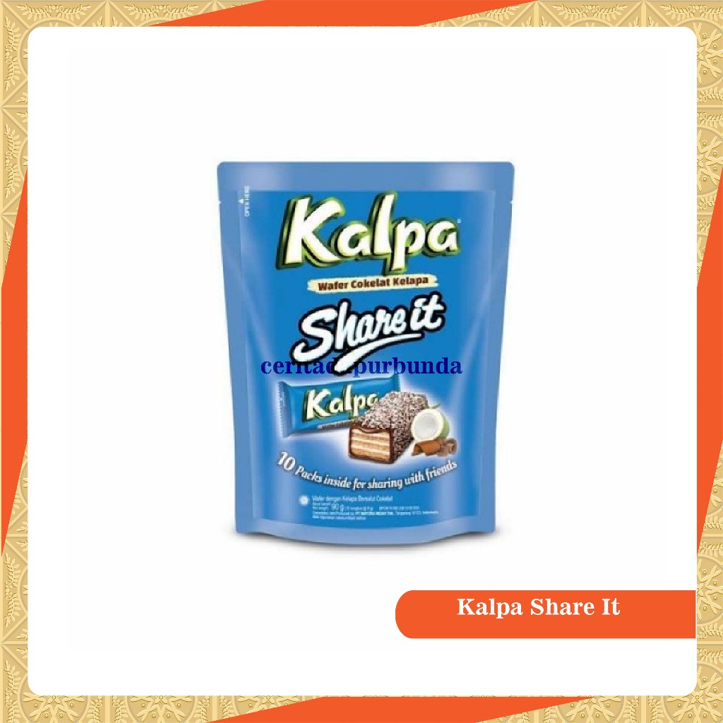 

KALPA Share It Snack Wafer Coklat kemasan pouch Isi 10