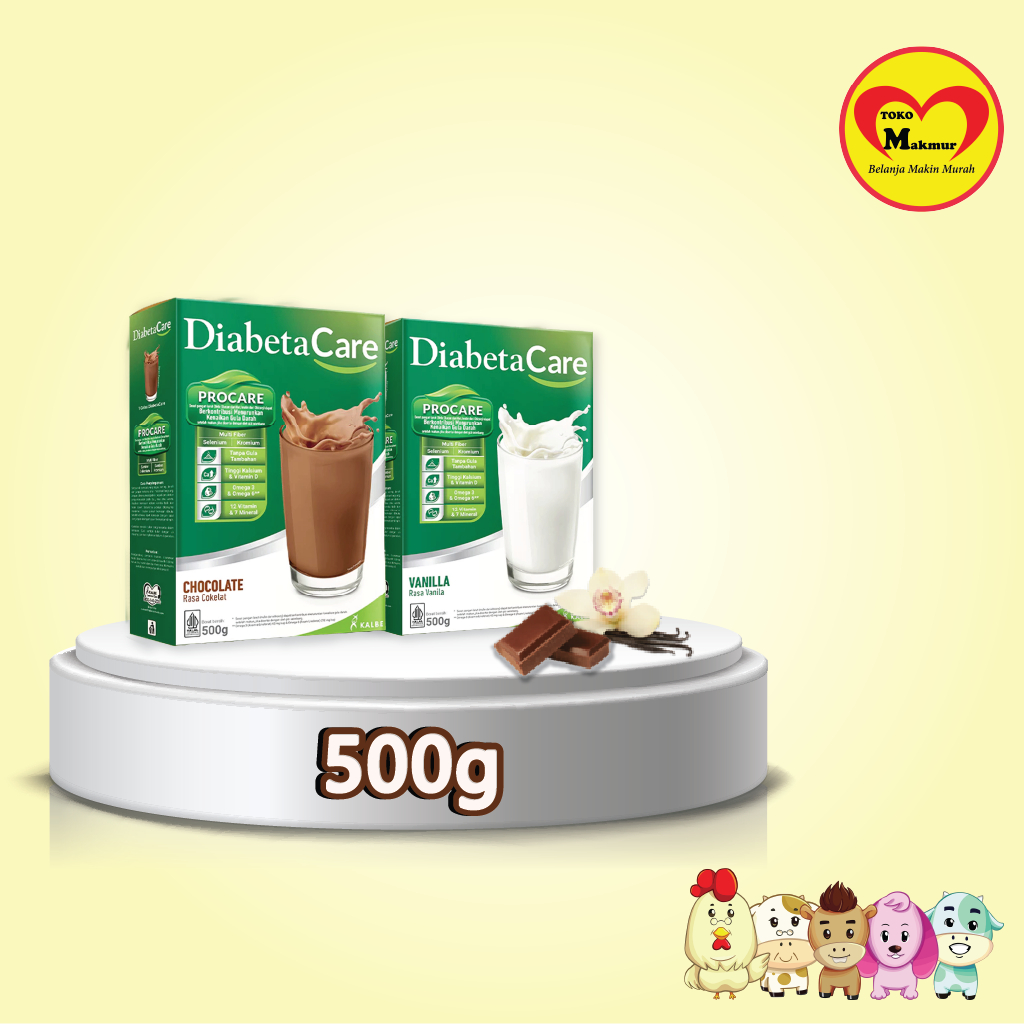 

Diabeta Care Milk Vanila / Coklat 500gr / Toko Makmur Baby Shop