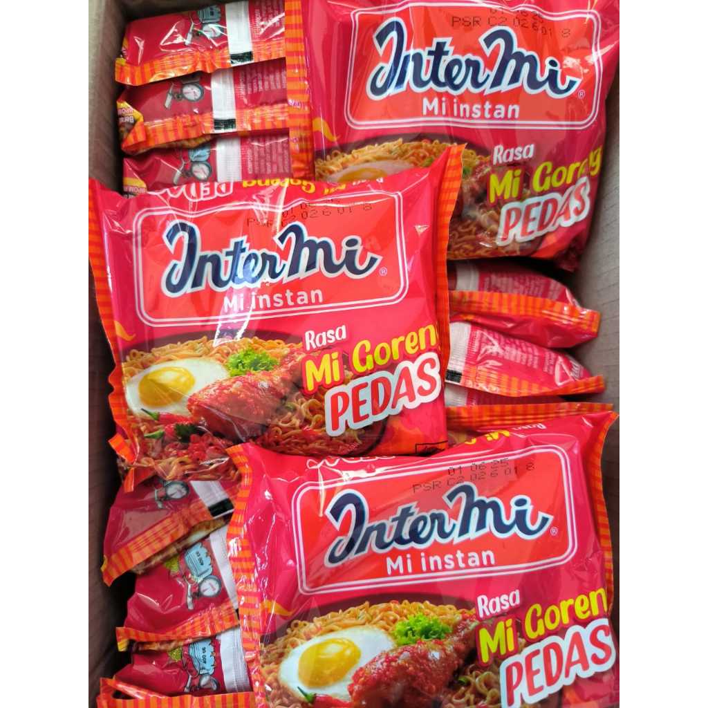 

ARUDAM (GM) 10 inter mie pedas + 10 original mie inter mie varian campor